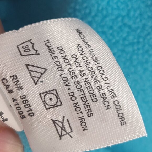 Under Armour 1/4 Zip Pullover Athletic black‎ teal Size Large L Semi-Fitted - Picture 5 of 8